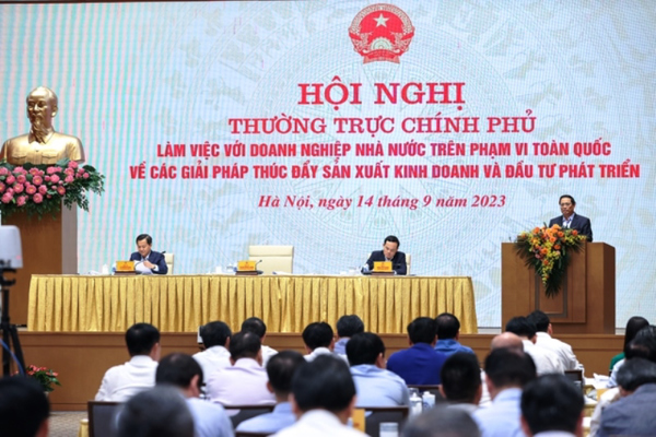 Chung sức đồng lòng tháo gỡ khó khăn, vượt qua thách thức, đẩy mạnh đầu tư phát triển doanh nghiệp Nhà nước 