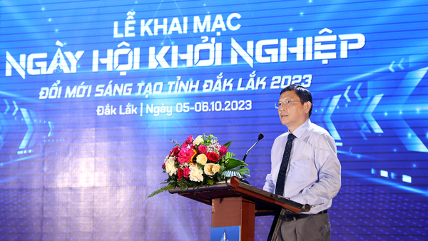 Khai mạc Ngày hội khởi nghiệp đổi mới sáng tạo tỉnh năm 2023 