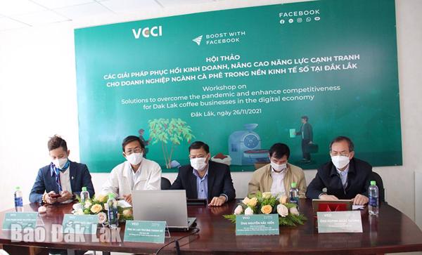 120 doanh nghiệp tham gia Hội thảo trực tuyến nâng cao năng lực cạnh tranh trong nền kinh tế số