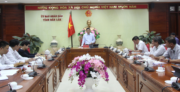 UBND tỉnh họp giải quyết vướng mắc của các dự án đầu tư
