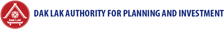 DAK LAK AUTHORITY FOR PLANNING AND INVESTMENT